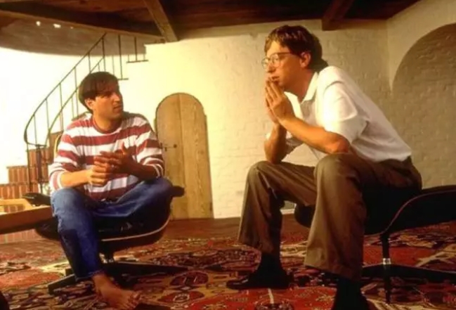 喬布斯及蓋茨不單是對手亦是朋友。