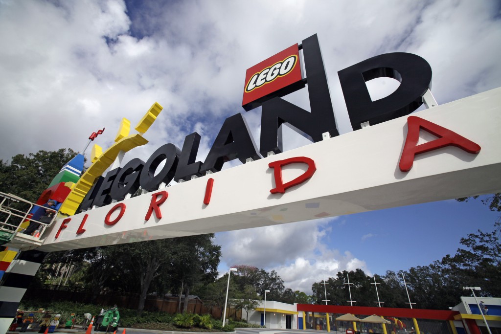 美国Legoland Florida。AP