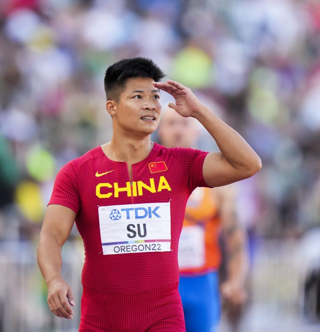 中國短跑飛人蘇炳添宣布，因身體原因提前結束2023賽季。新華社資料圖
