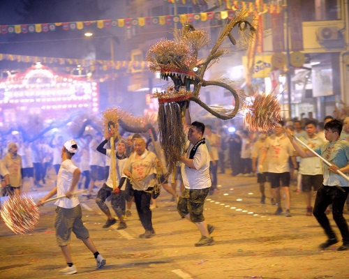 今年「大坑舞火龍」取消。資料圖片