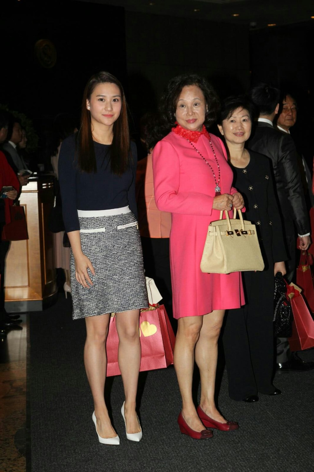 何超蓮與媽媽陳婉珍