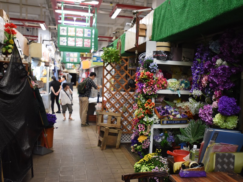寶湖道街市。資料圖片