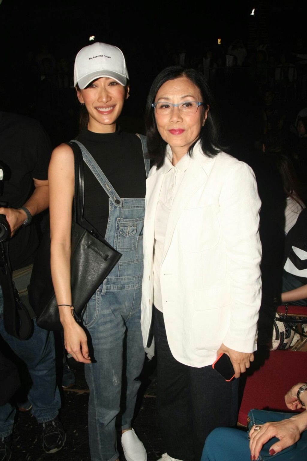 阿姐汪明荃,還有阿姐的契女謝婷婷。