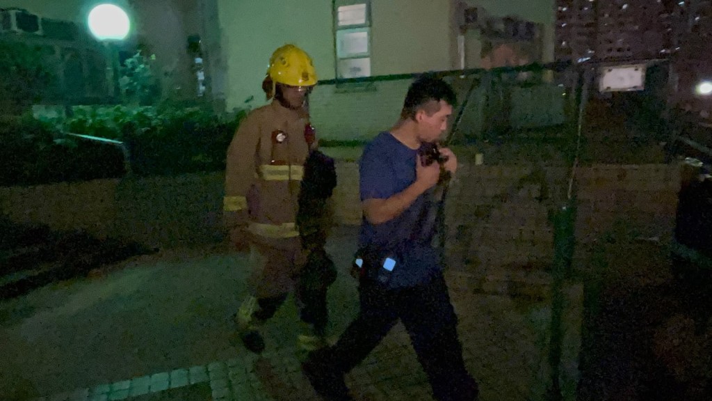 消防到場檢查。