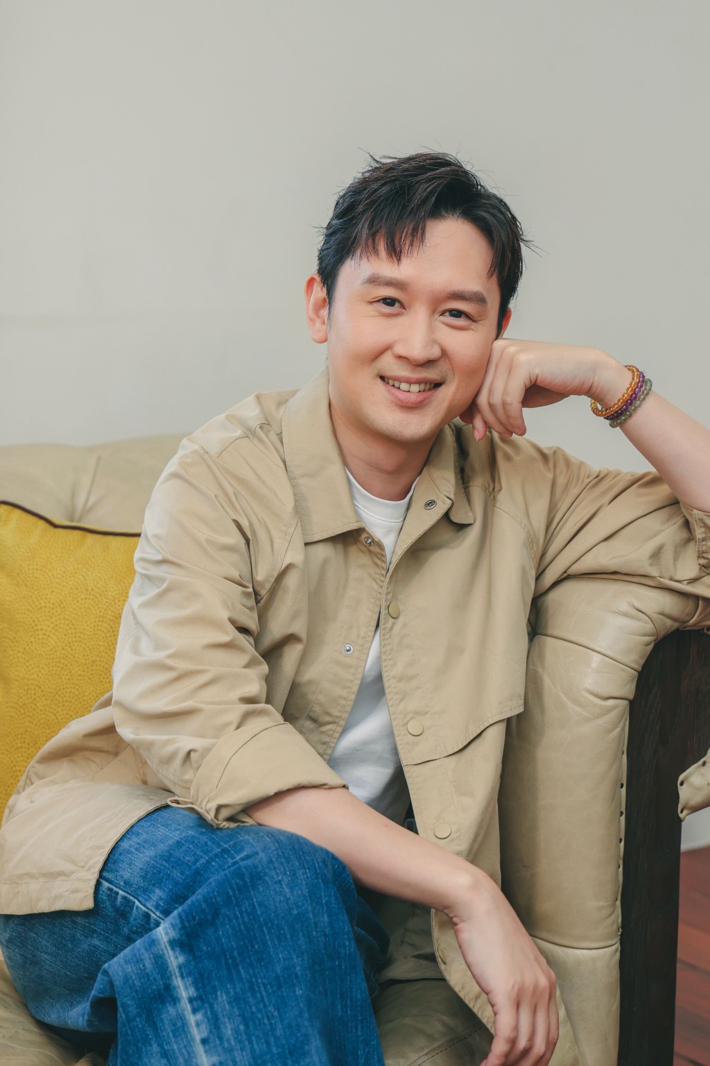 凌文龍表示家人的支持是他的動力。