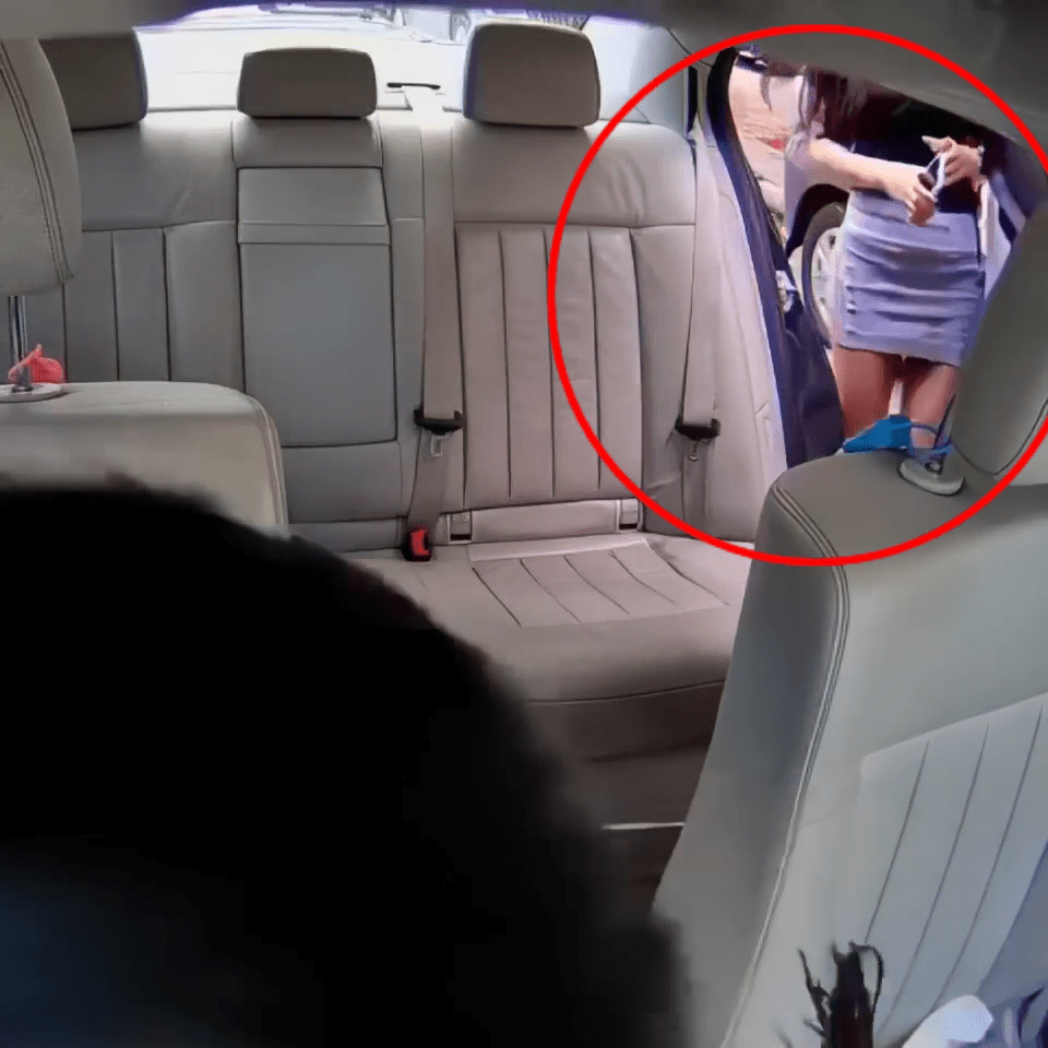 影片看到車cam鏡頭對正乘客上車位。