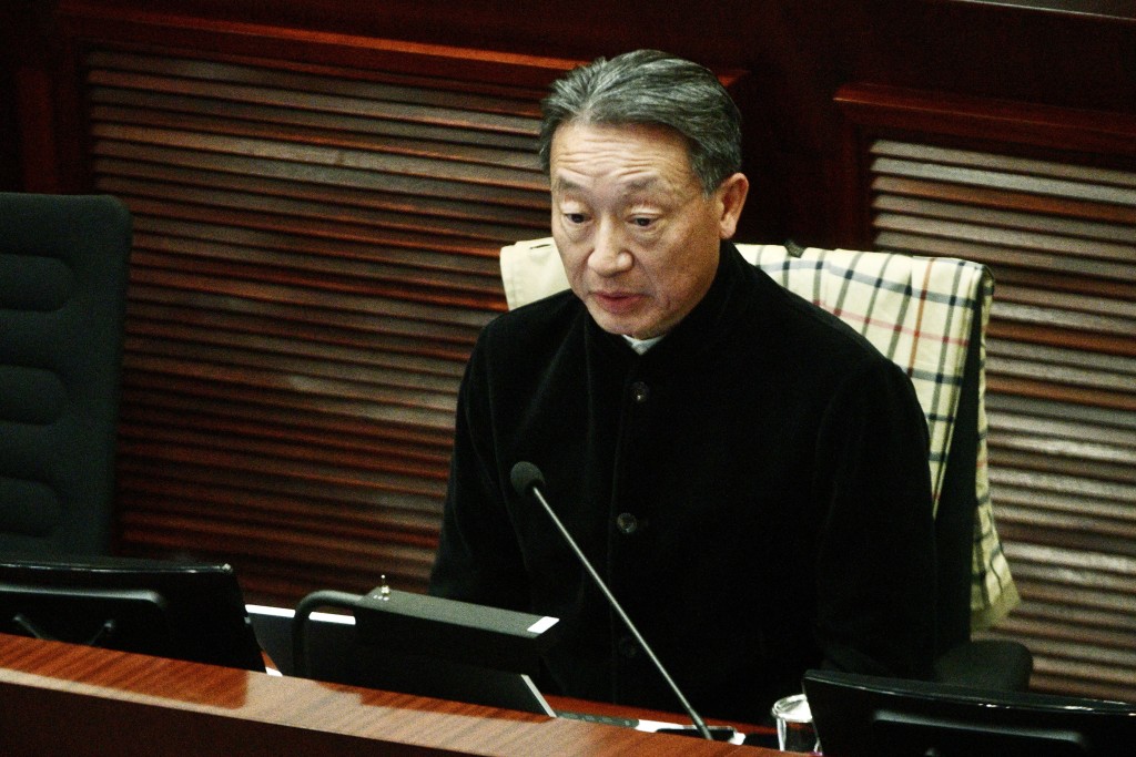 林新強表示,在過去的4年中,很榮幸能夠參與第七屆立法會的工作。資料圖片 林新強表示,在過去的4年中,很榮幸能夠參與第七屆立法會的工作。資料圖片