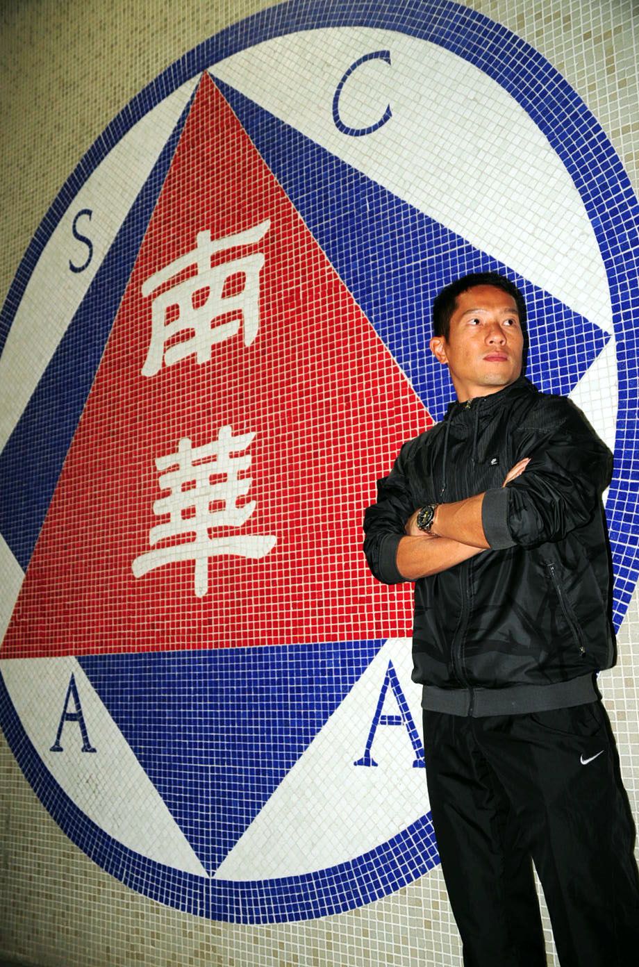 陳志康在南華成名，始終心繫這支老牌球隊。 資料圖片