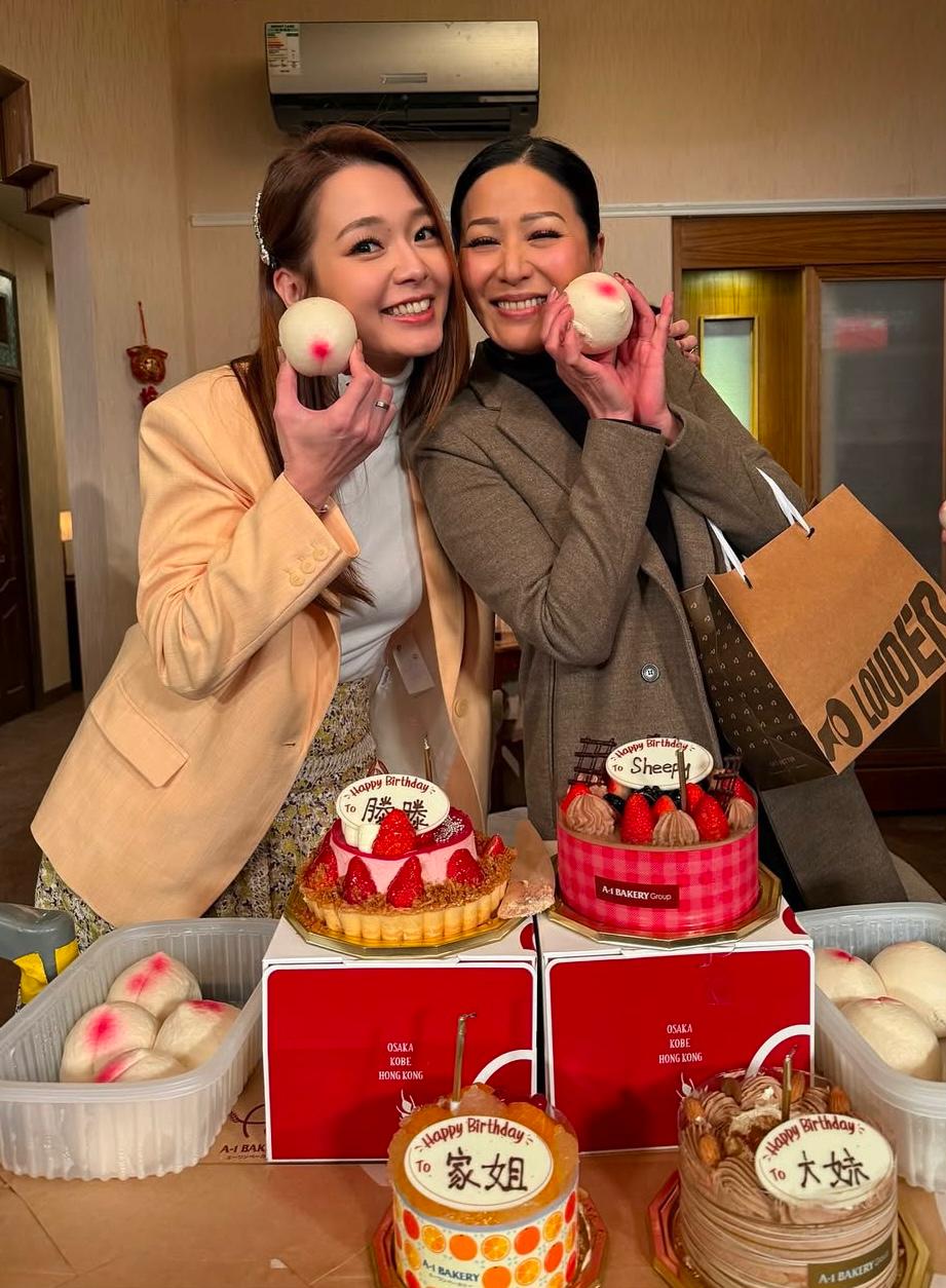 呂慧儀向滕麗名送上祝福：「家姐生辰快樂！」
