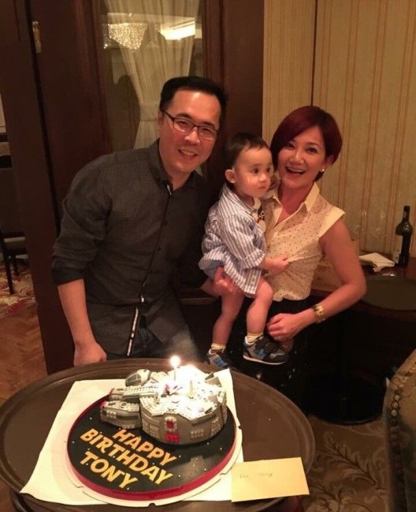 梁靜茹與趙元同去年宣佈離婚，二人會共同撫養兒子Anderson。