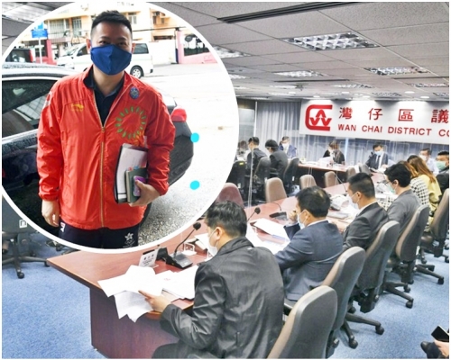徐英偉(小圖)指區議員宣誓的議題,定要處理得穩妥及徹底。