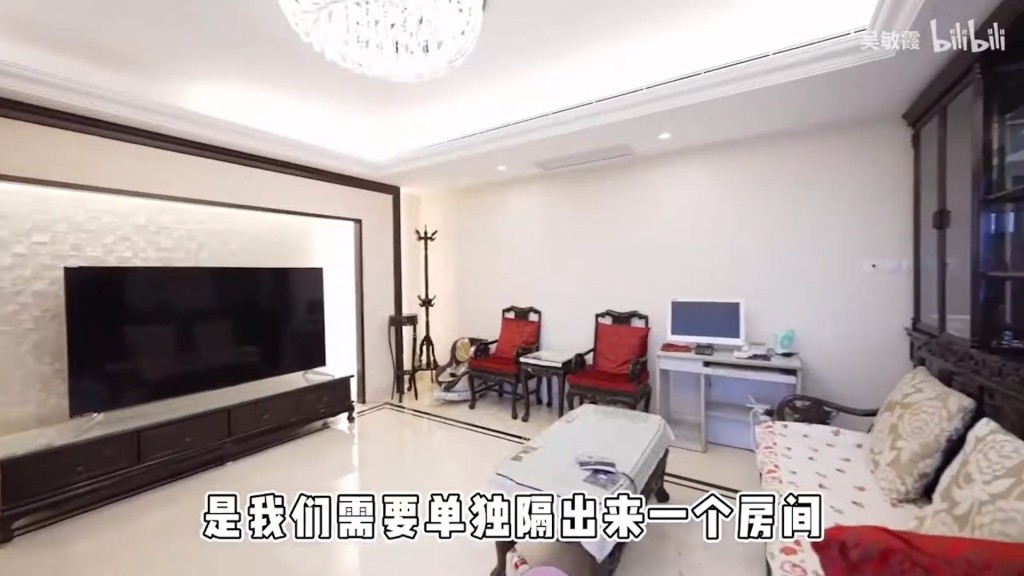 吳敏霞晒上海1300呎豪宅。