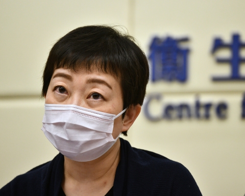 張竹君表示跳舞群組涉有二、三代傳播。資料圖片