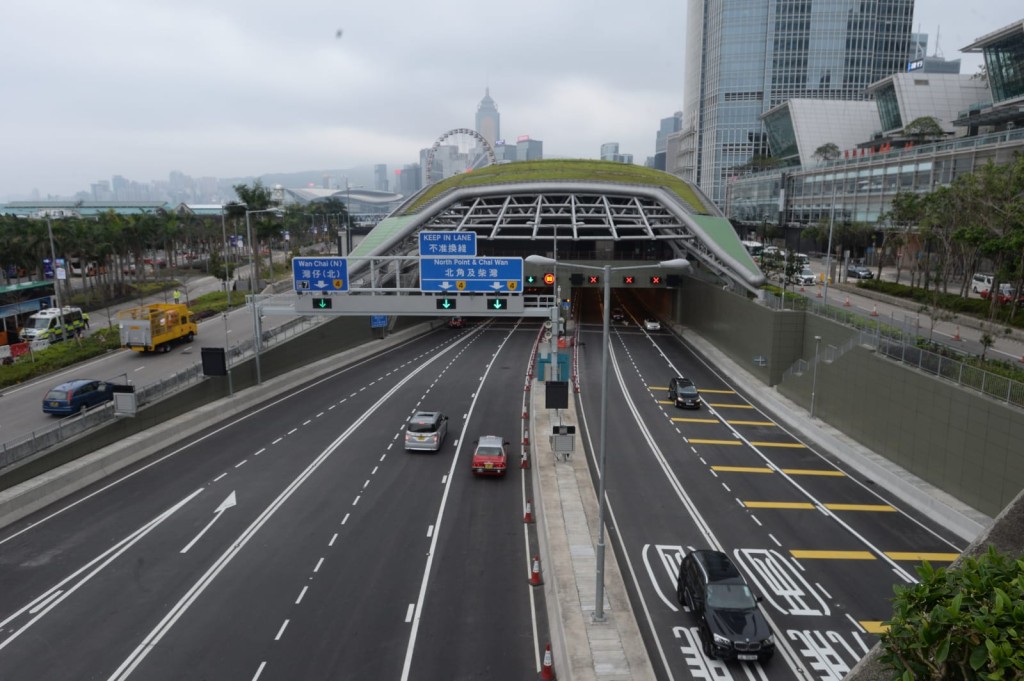 繞道一帶交通大致暢順。