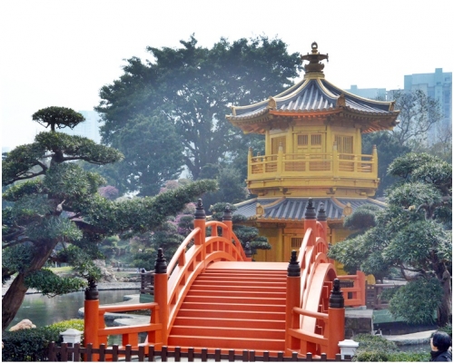 南蓮園池暫停開放。資料圖片