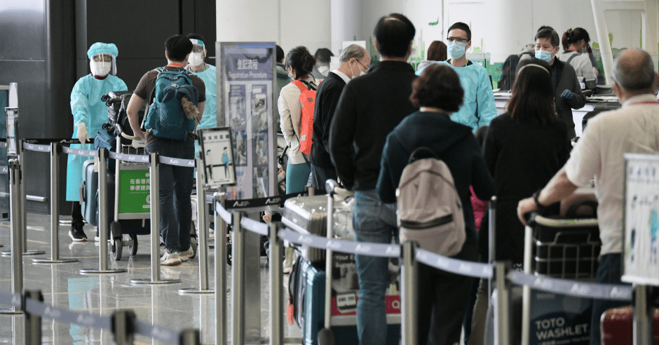 政府向9國實施的禁飛令將於明日解除。資料圖片