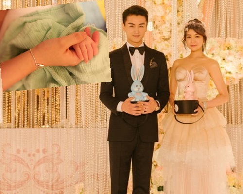 陳妍希、陳曉育有一子。(微博圖片)