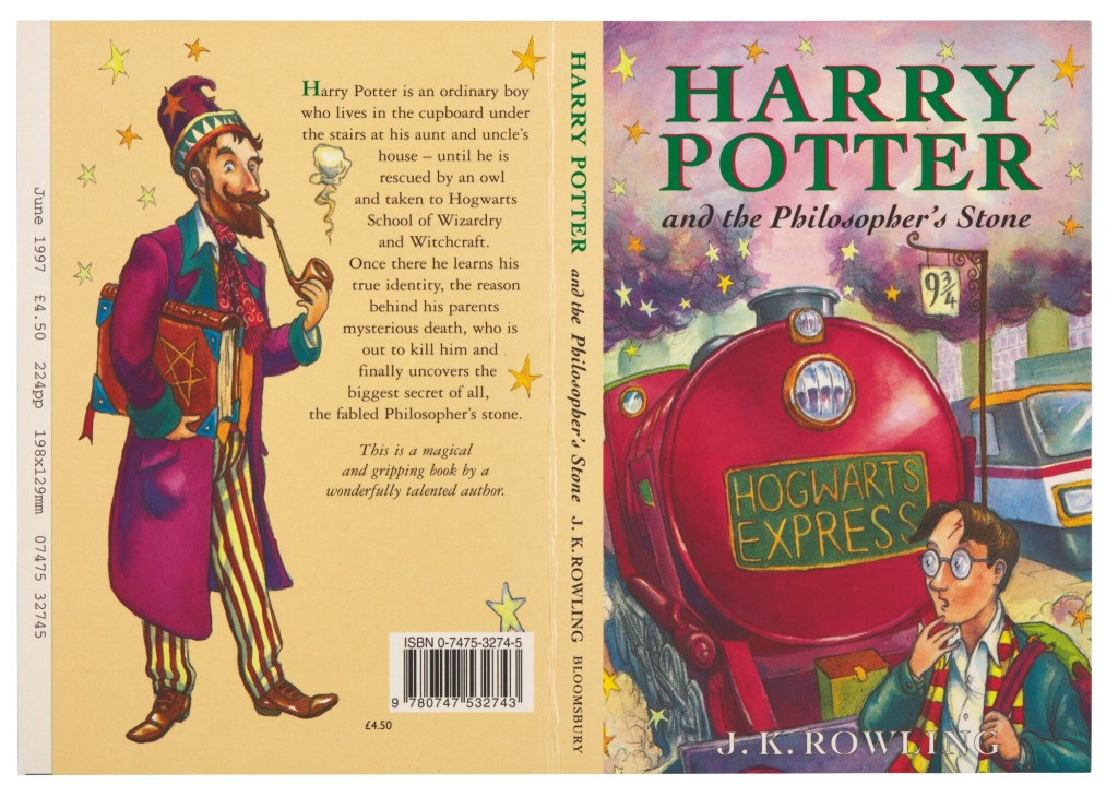 《哈利波特：神秘的魔法石》風行全球。網上圖片