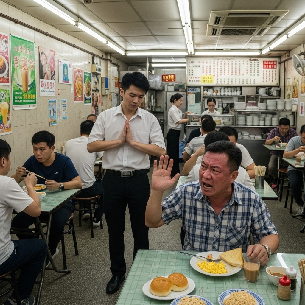 事主認為「消費要比3蚊茄醬費都好貴」。 (AI生成圖片) 事主認為「消費要比3蚊茄醬費都好貴」。 (AI生成圖片)