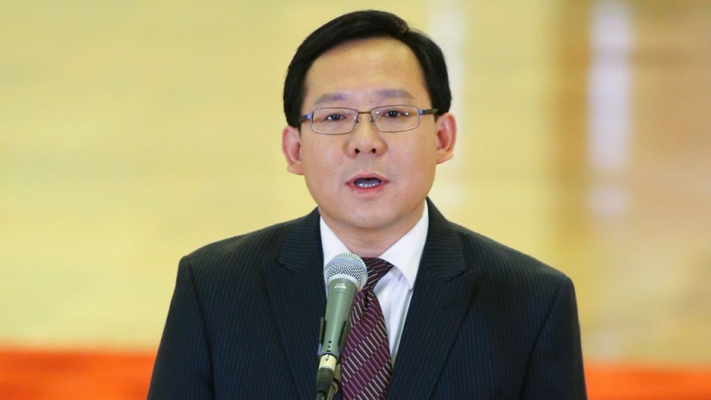 蔣成華獲任商務部副部長。中新社資料圖片
