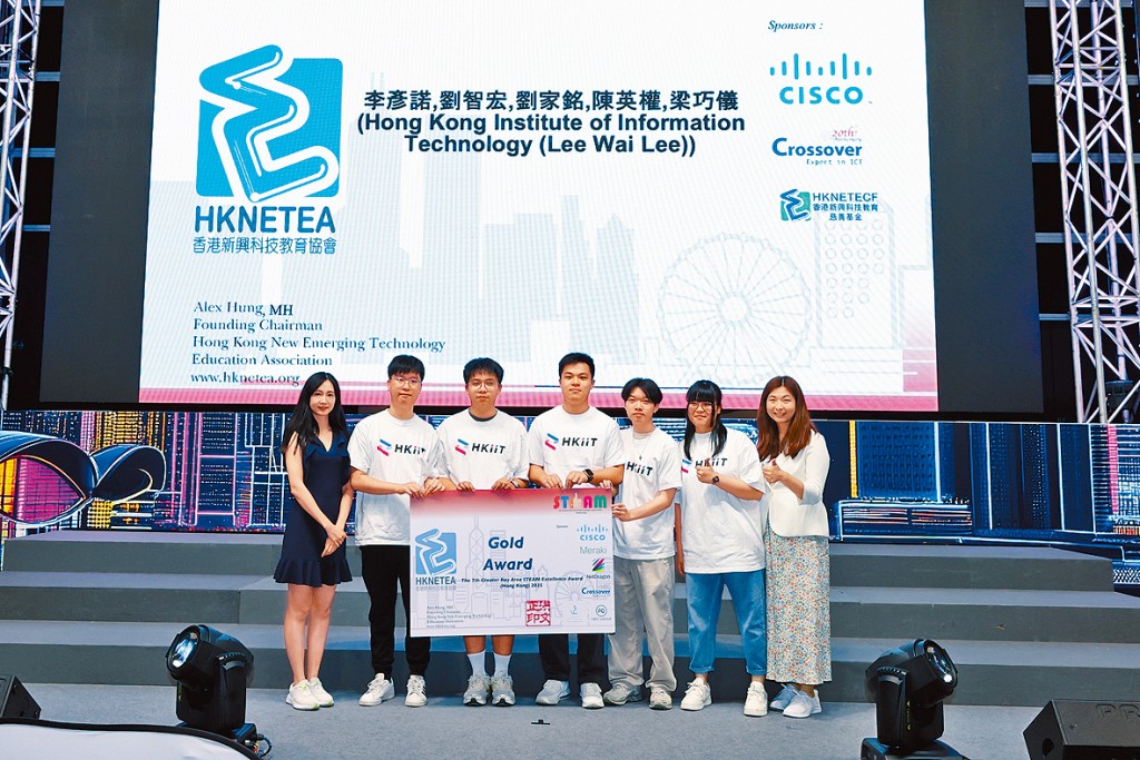 HKIIT學生團隊開發的「多國語言語音輸入AI全球手語實時翻譯員」系統於多個創新科技比賽中獲獎。