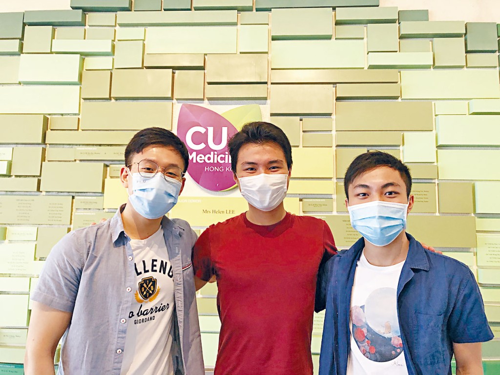 張文軒（中）指，冀能找出神經退化障礙的成因及治療方案，協助解決這一世界性重大公共衞生問題。　