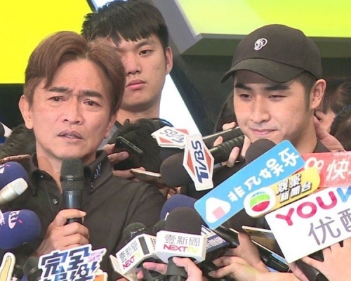 吳宗憲痛斥「蠢蛋」兒子揚言炸台北市政府,吳睿軒竟當場笑了。(網圖)