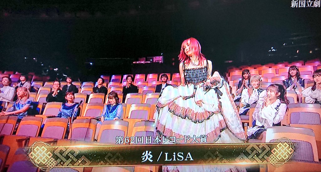 《鬼灭之刃剧场版 无限列车篇》今年好Hit，带动LiSA主唱的主题曲《炎》人气。