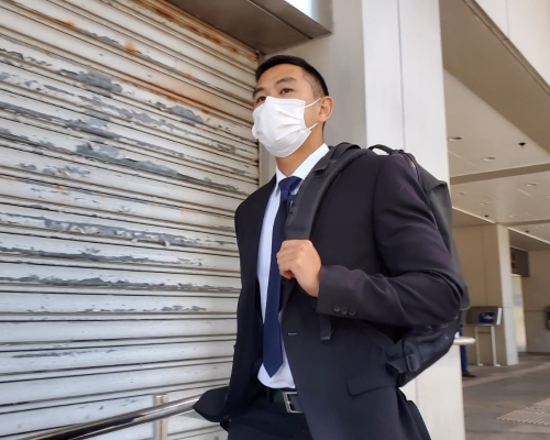 警員盧禮文。張旭珊攝