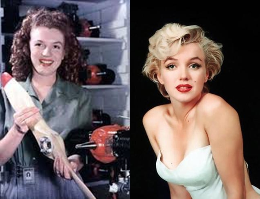 瑪麗蓮夢露本來是在汽車工場內做工人。