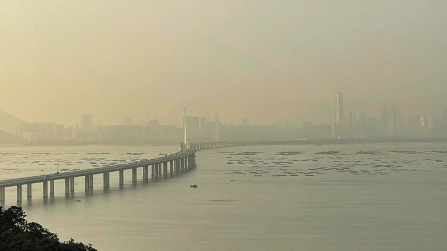 意外發生於深圳灣公路大橋。資料圖片