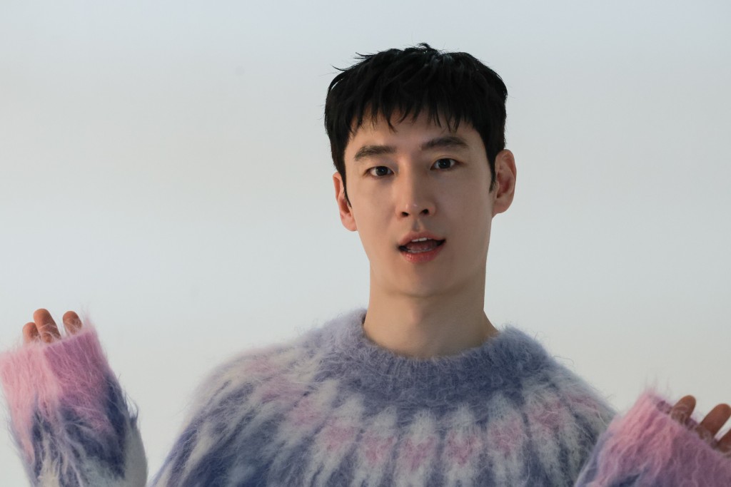 李帝勳興奮能在港和大家見面 。  