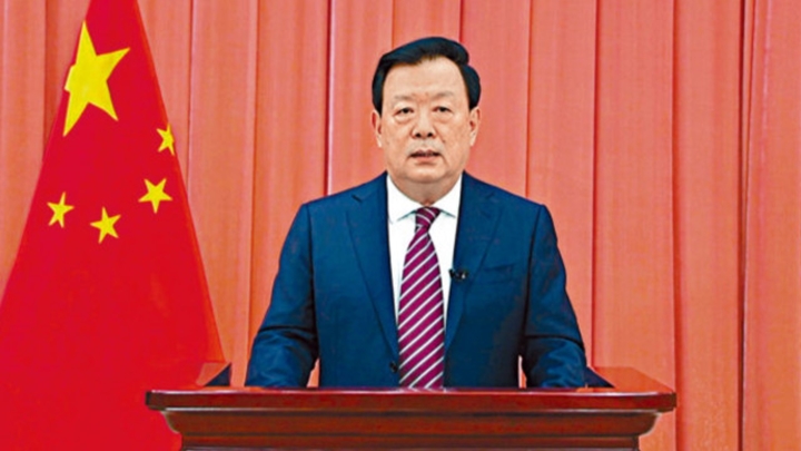 夏寶龍來港出席國安教育日活動，預計會發表重要講話。資料圖片