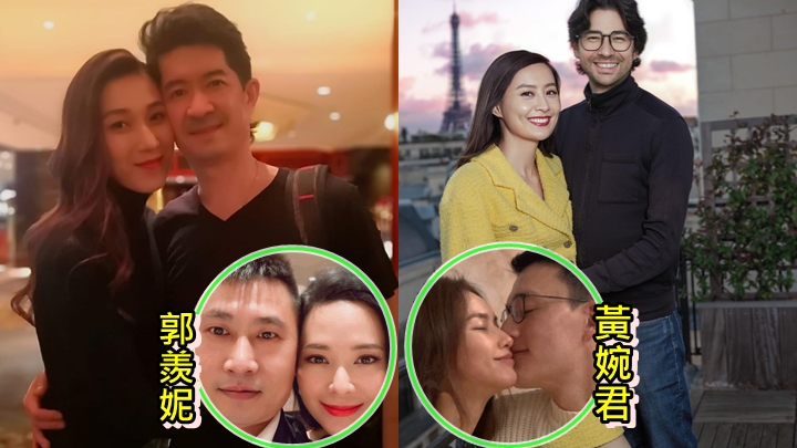 一眾靚媽齊放閃。