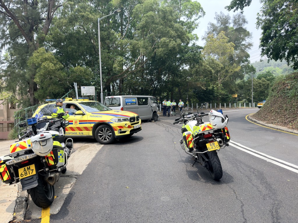 警員到場調查。梁國峰攝