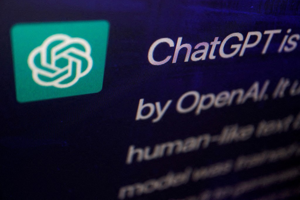OpenAI推出的人工智能聊天機器人ChatGPT問世後迅速席捲全球。 路透