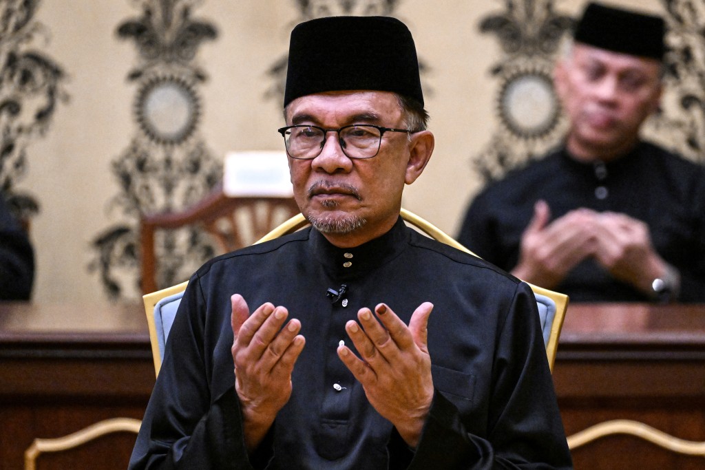 馬來西亞希望聯盟主席安華出任新首相。路透社圖片