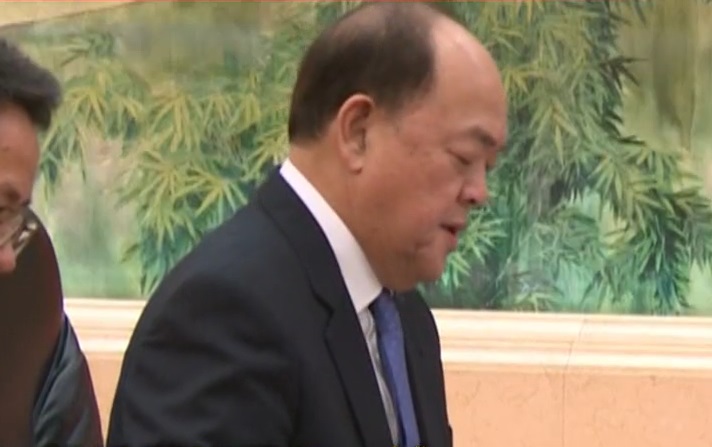 澳門候任行政長官賀一誠。無綫新聞截圖