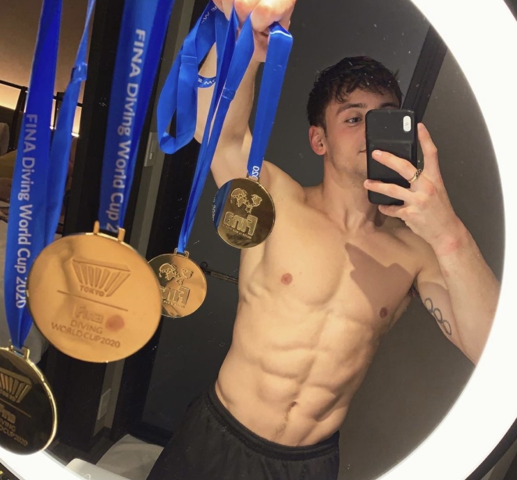 Tom Daley曾奪多個奬牌。