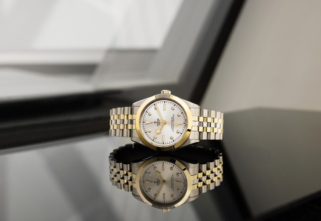 Tudor Black Bay 31/36/39/41 S&G系列備有4種尺寸選擇，41和39mm適合男士佩戴，36和31mm則是女裝尺碼。