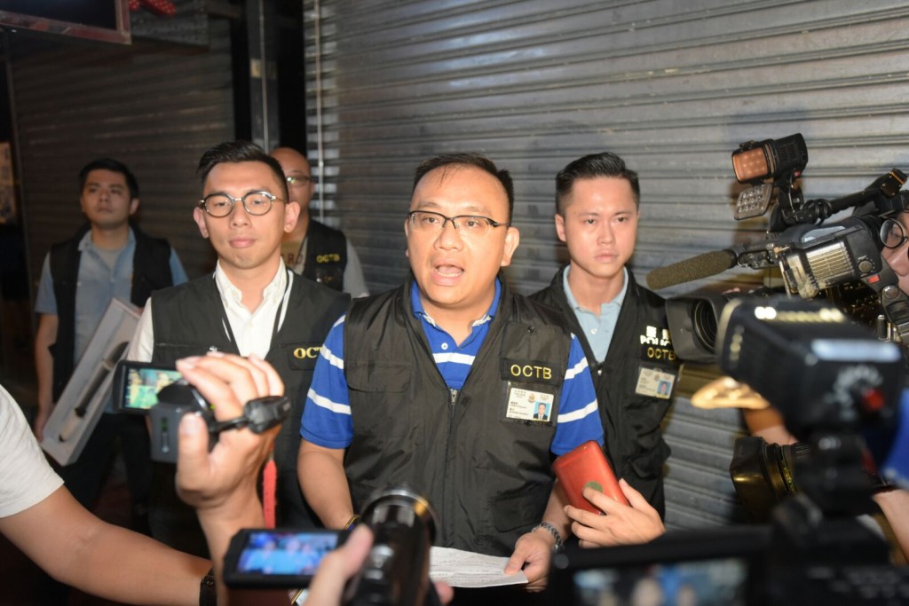 重案組警司關競斌。黃文威攝