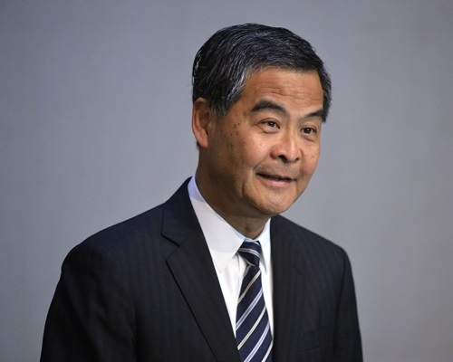 陳永棋指會議文件中提及將增補梁振英為全國政協委員。資料圖片