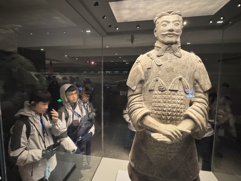 兵馬俑是中國寶貴的文物。新華社 兵馬俑是中國寶貴的文物。新華社