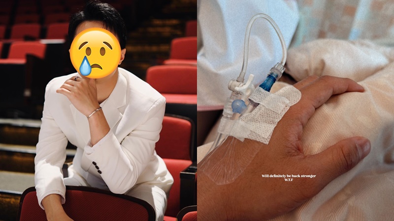 37歲TVB當紮小生入院做手術 晒病床插喉照面色蒼白惹擔心 曾跟視后身貼身合照被讚合襯
