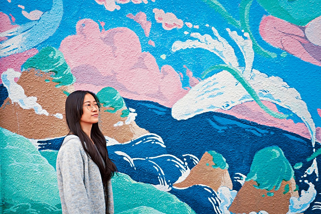 海洋生態學家黃晞晴年少已立志投身海洋生態研究。