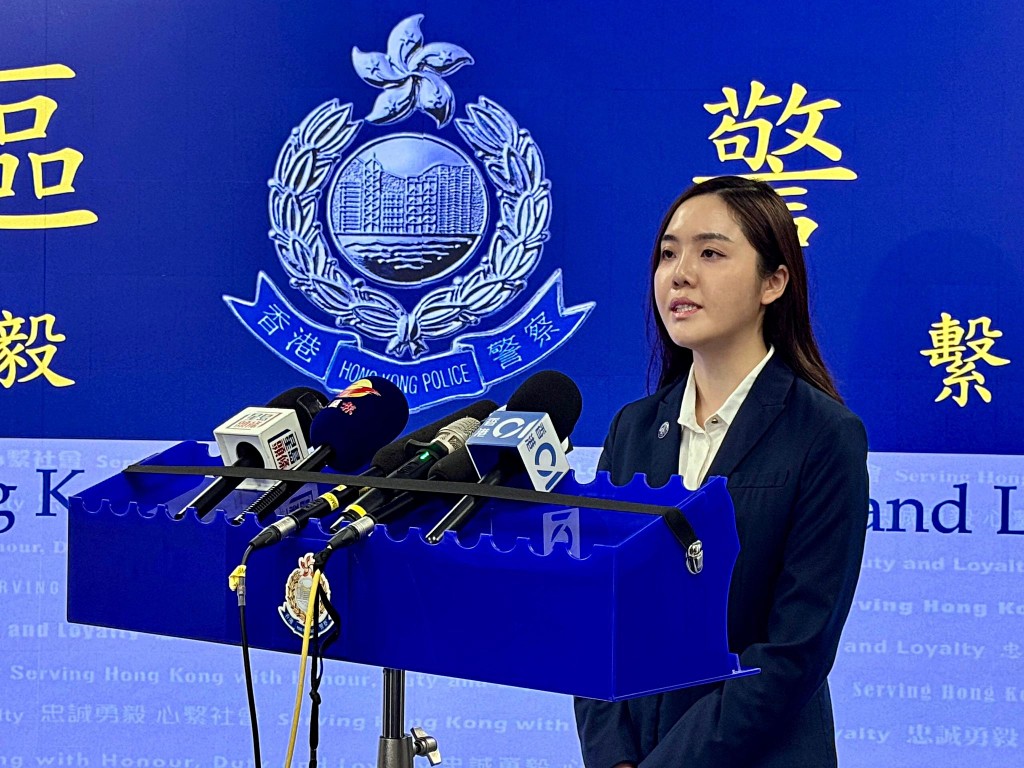 西區警區刑事調查隊第6隊高級督察陳舜晴。 西區警區刑事調查隊第6隊高級督察陳舜晴。