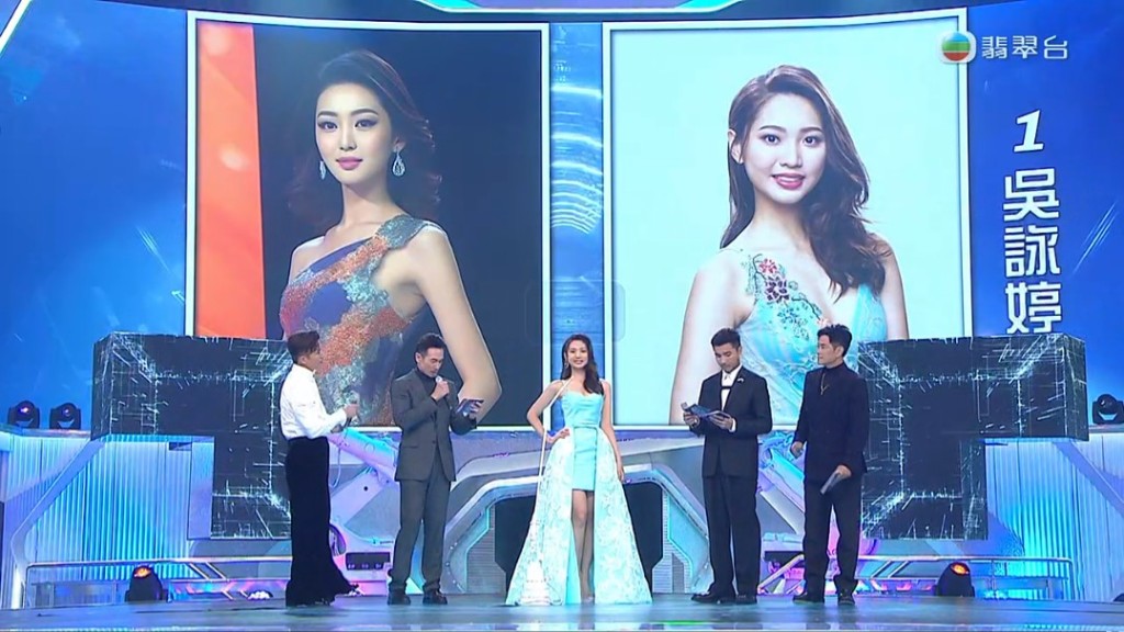 「香港小姐VS AI香港小姐」将样同参赛号码的历年得奖佳丽，合成AI睇相似度。  ​