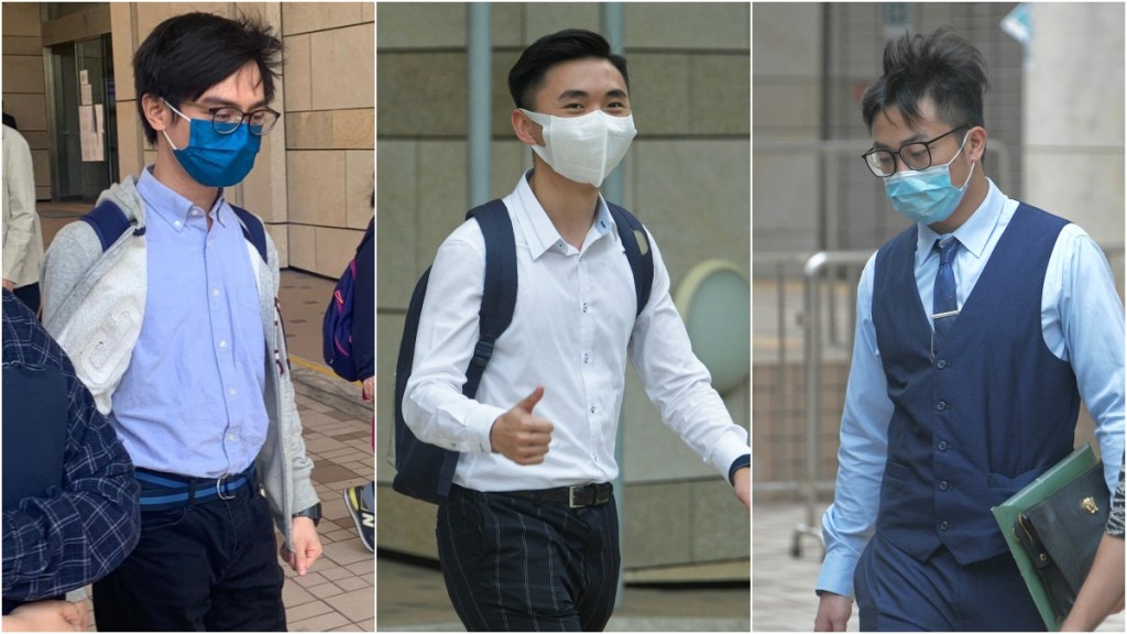 左起：陳皆橋、陳約信、葉澤深。資料圖片