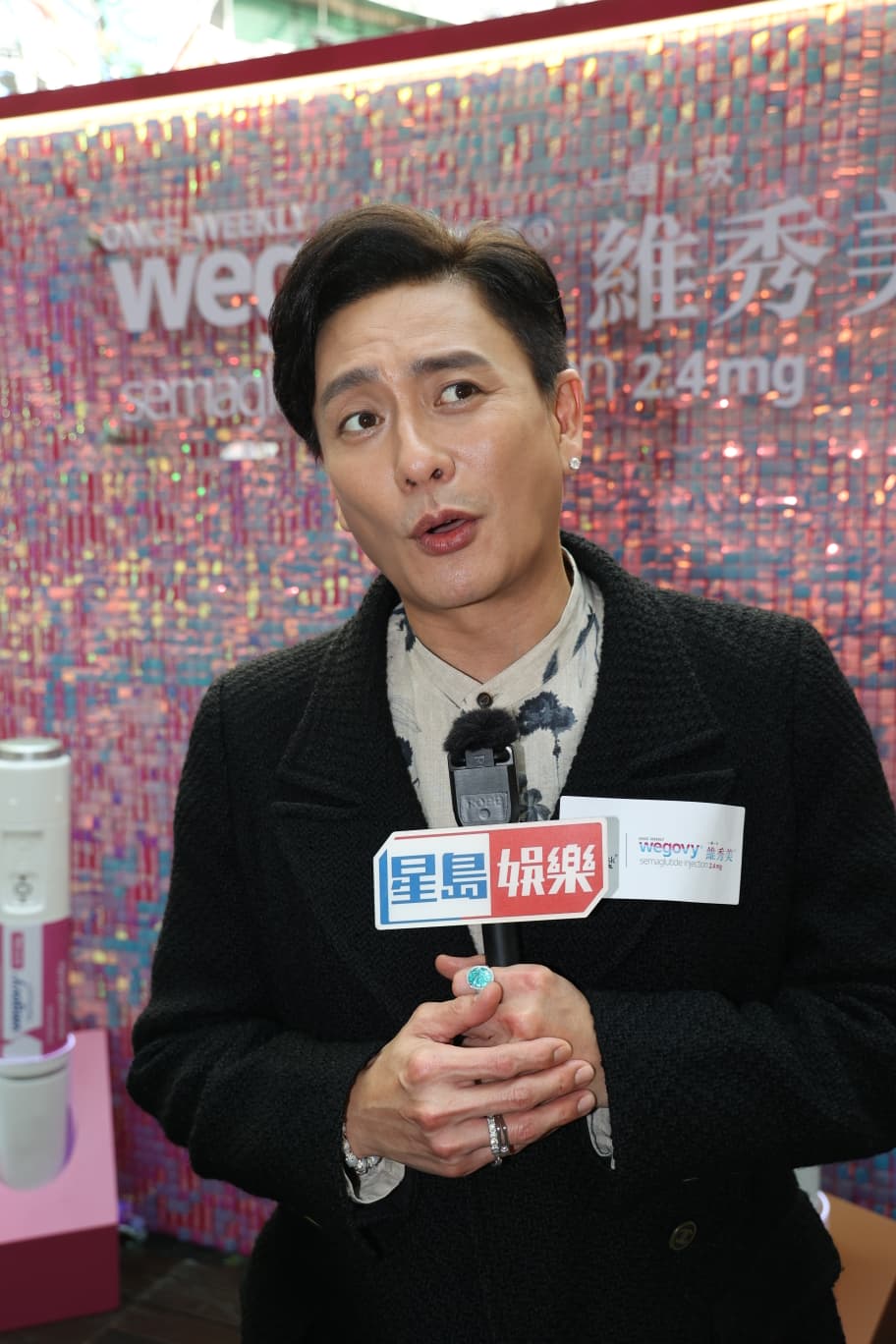 黃宗澤不再追求鋼條型身形，形容現在Body「還好」。