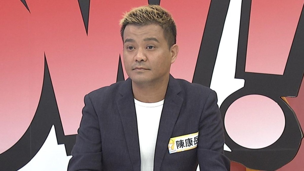 陳康岳上節目講自己的不幸遭遇。(TVBS新聞網圖片) 陳康岳上節目講自己的不幸遭遇。(TVBS新聞網圖片)